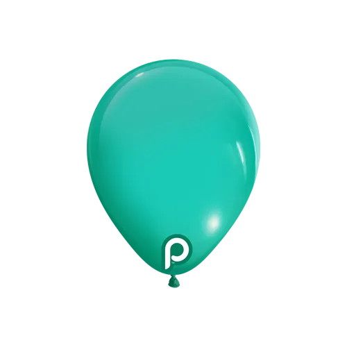 Prima 5" Aqua - Ballons en latex