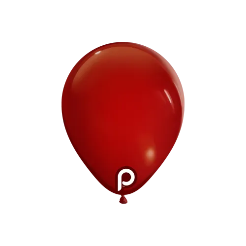 Prima 5" Garnet - Latex Balloons