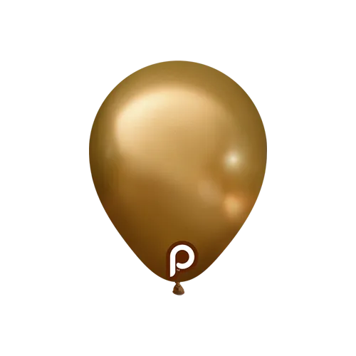 Prima 5" Glam TM Gold - Ballons en latex
