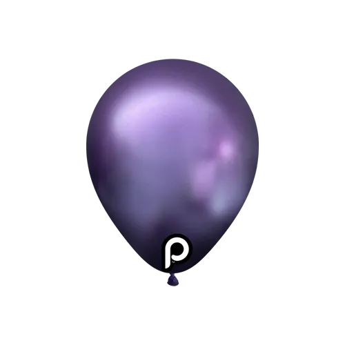 Prima 5" Glam TM Purple - Ballons en latex