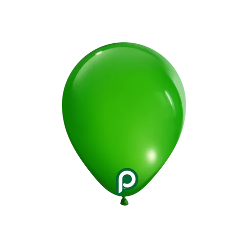 Prima 5" Lime Green - Ballons en latex