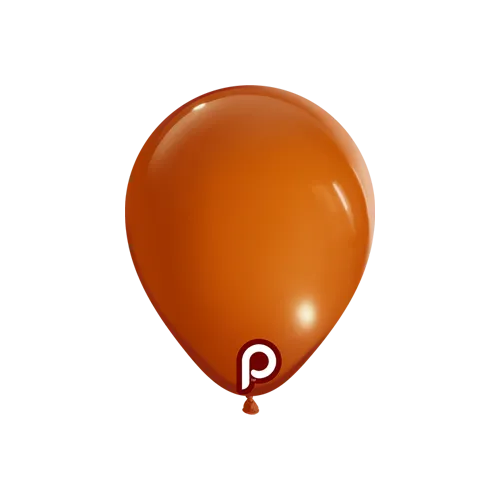 Prima 5" Pumpkin - Ballons en latex