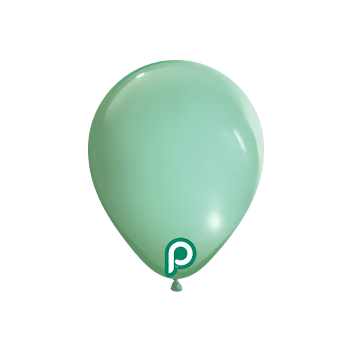 [PL-SPMT-5] Prima 5" Spearmint - Latex Balloons