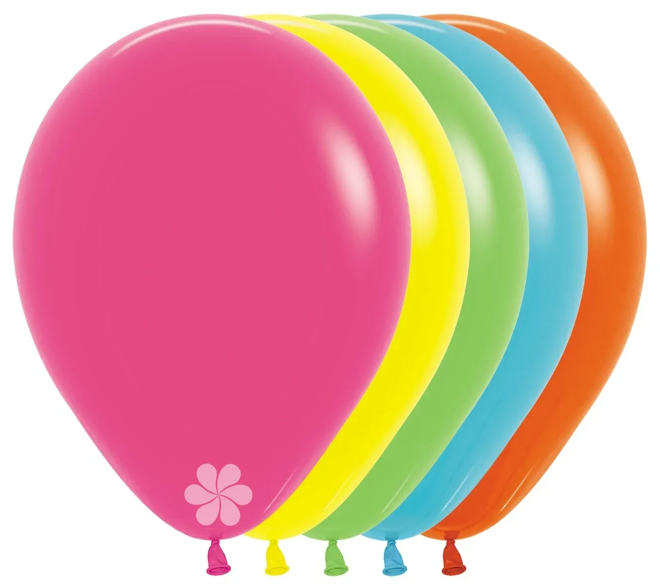 Clem-Tex Prestige P12-002 Tropical Assorted - Ballons en latex