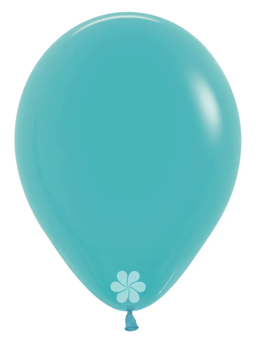 Clem-Tex Prestige P12-038 Fashion Caribbean Blue - Ballons en latex