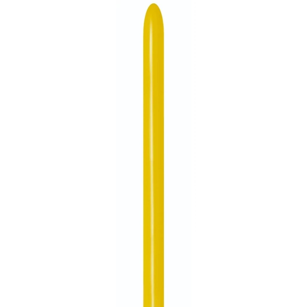 [P160-021] Clem-Tex Prestige P160-021 Fashion Honey Yellow - Latex Balloons