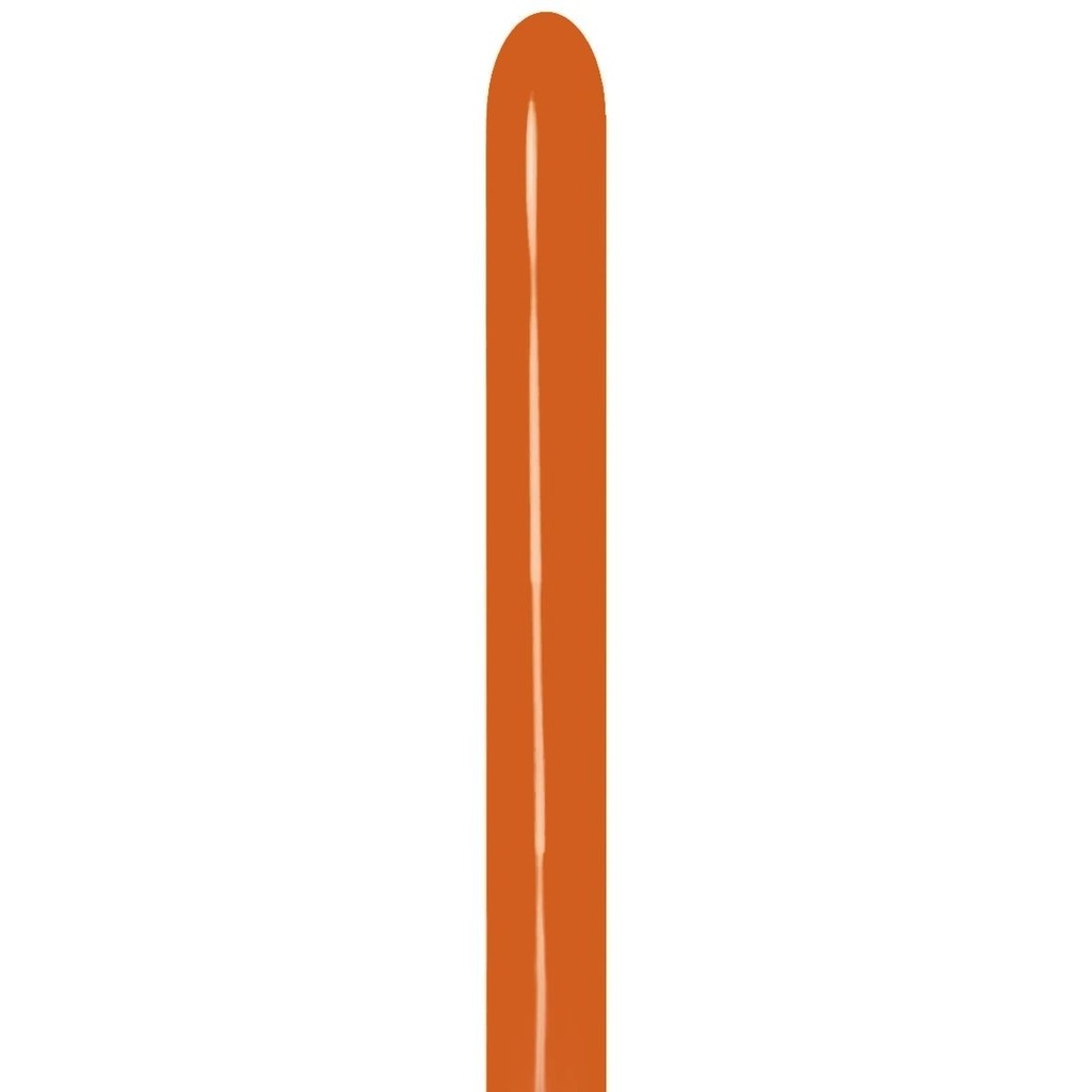 Clem-Tex Prestige P260-062 Fashion Sunset Orange - Latex Balloons