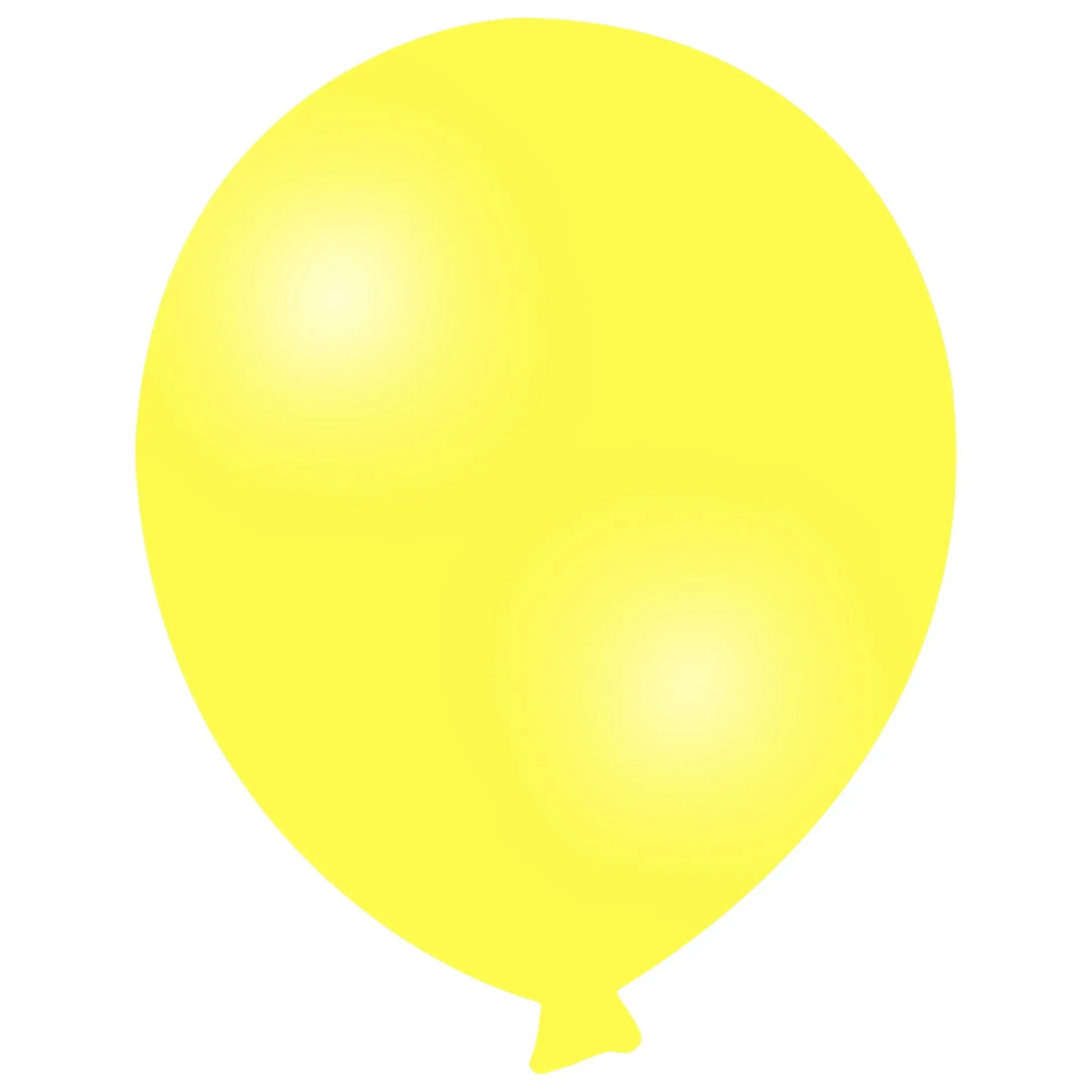 [CL/5.01] Classique Décoratif 5" Jaune Pastel - Ballons Latex