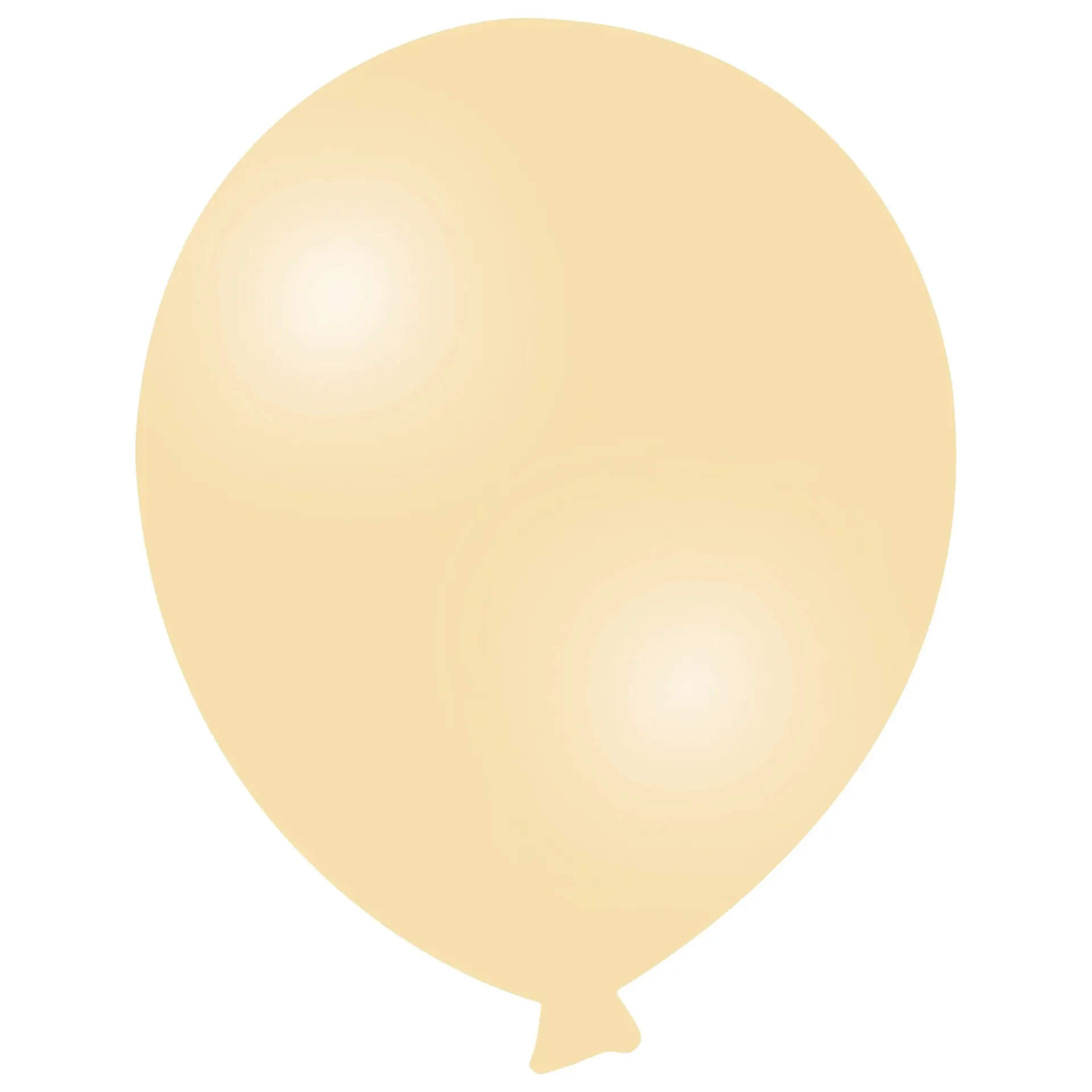 Classique Décoratif 5" Beige - Ballons Latex