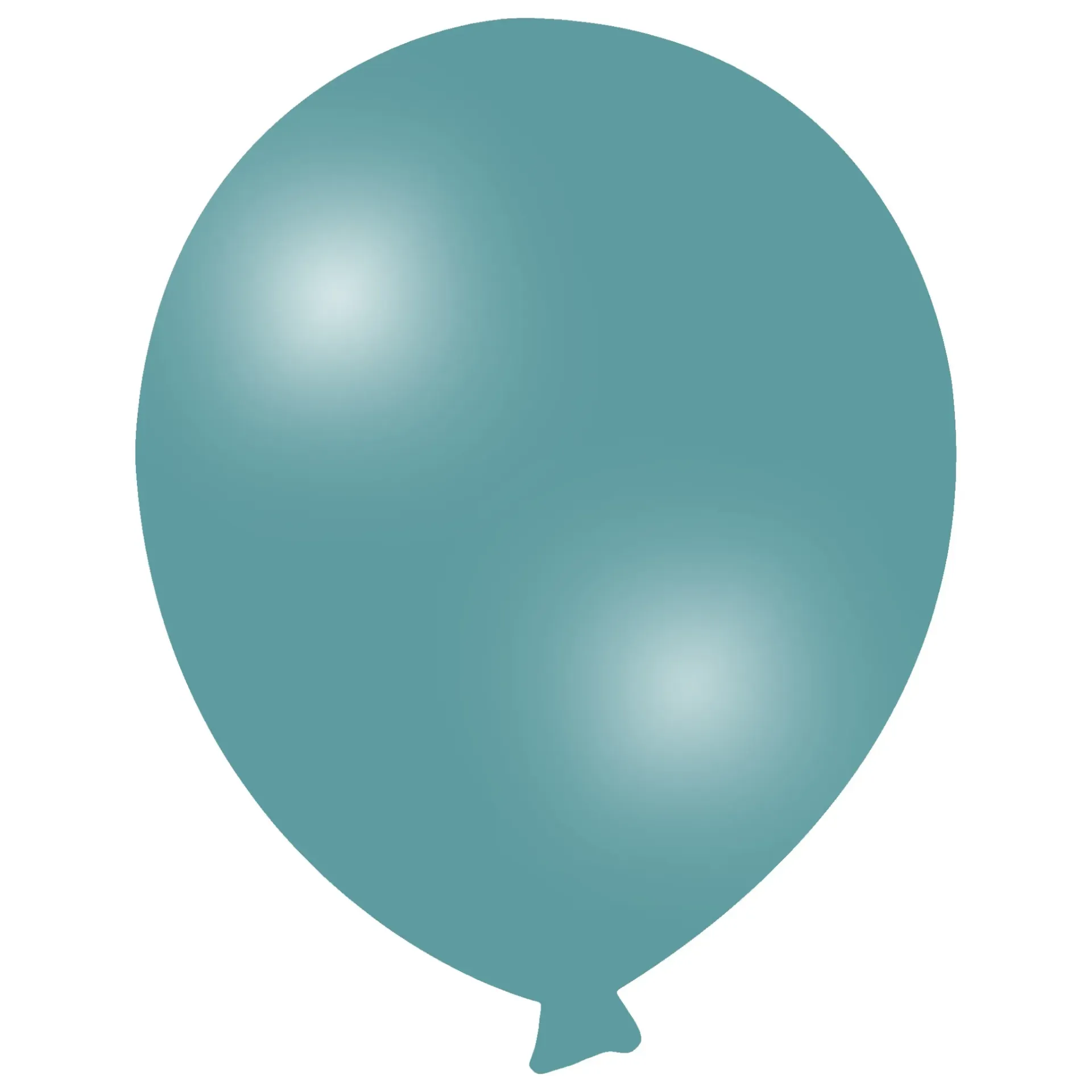 Classique Décoratif 12" Vert sarcelle - Ballons Latex