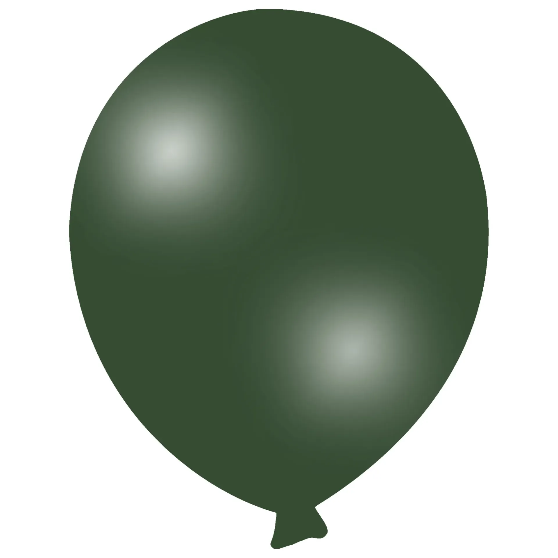 [CL/12.107] Classique Décoratif 12" Vert Forêt - Ballons Latex