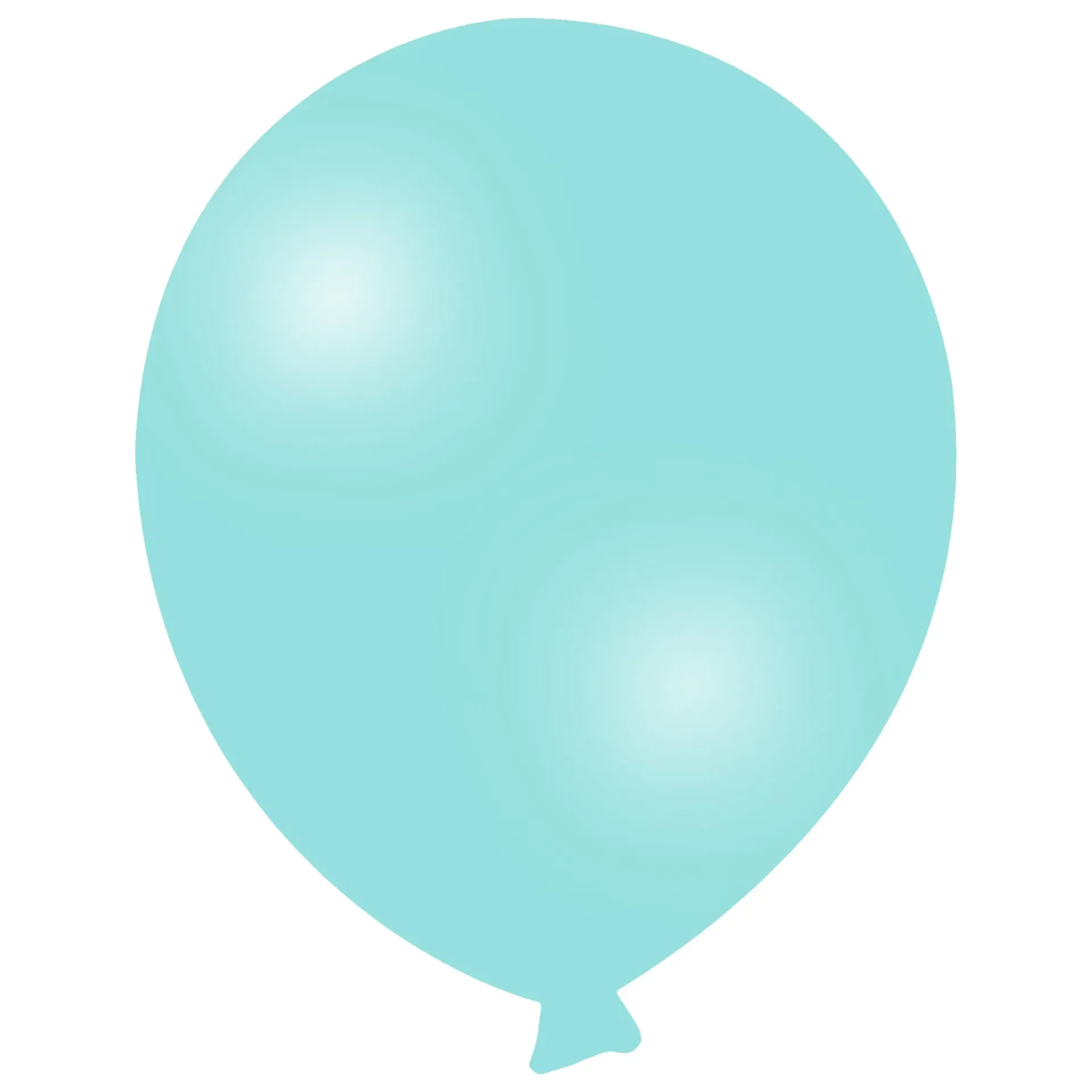 [CL/12.92] Classique Décoratif 12" Bleu Aqua - Ballons Latex