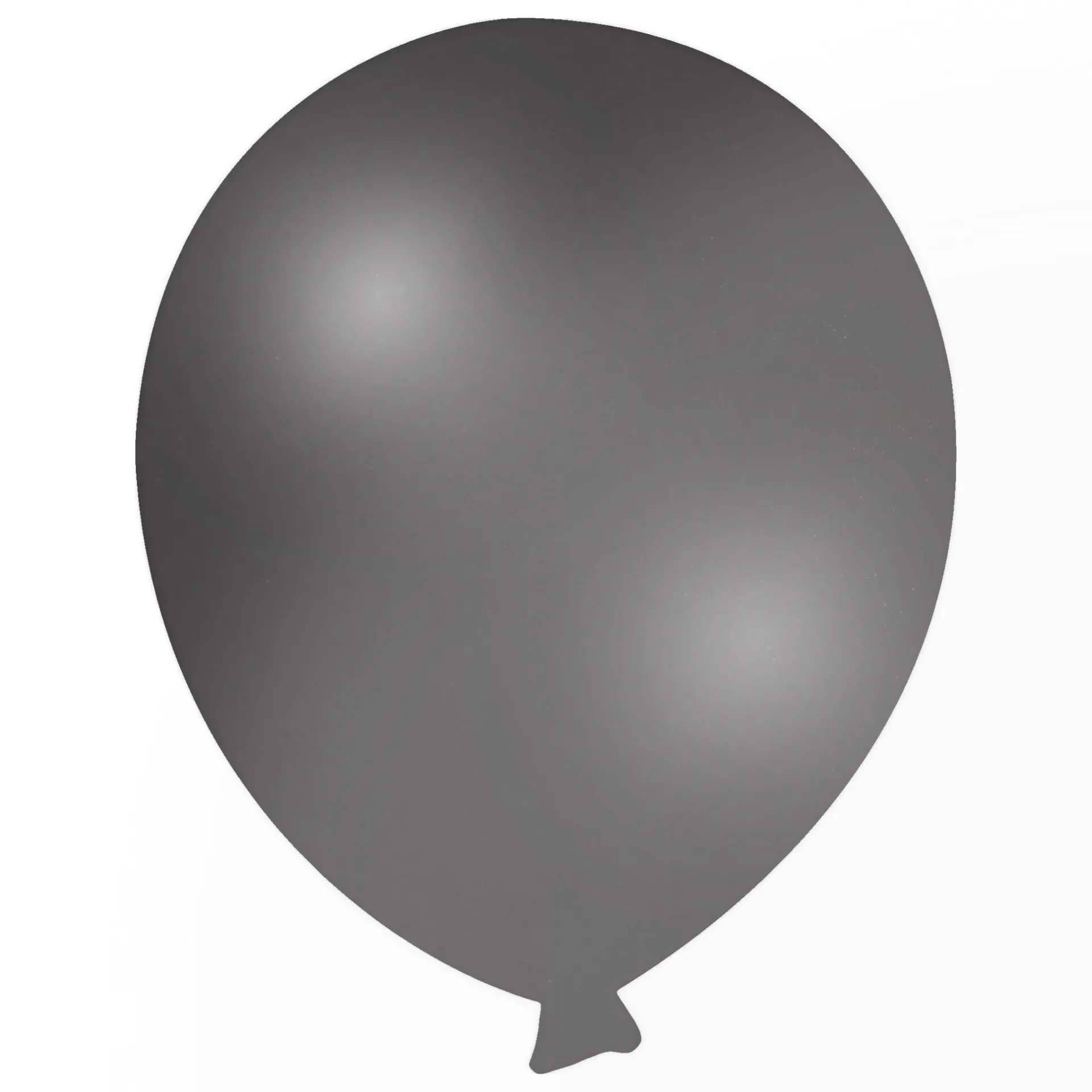 Classique Métallique 12" Noir - Ballons Latex