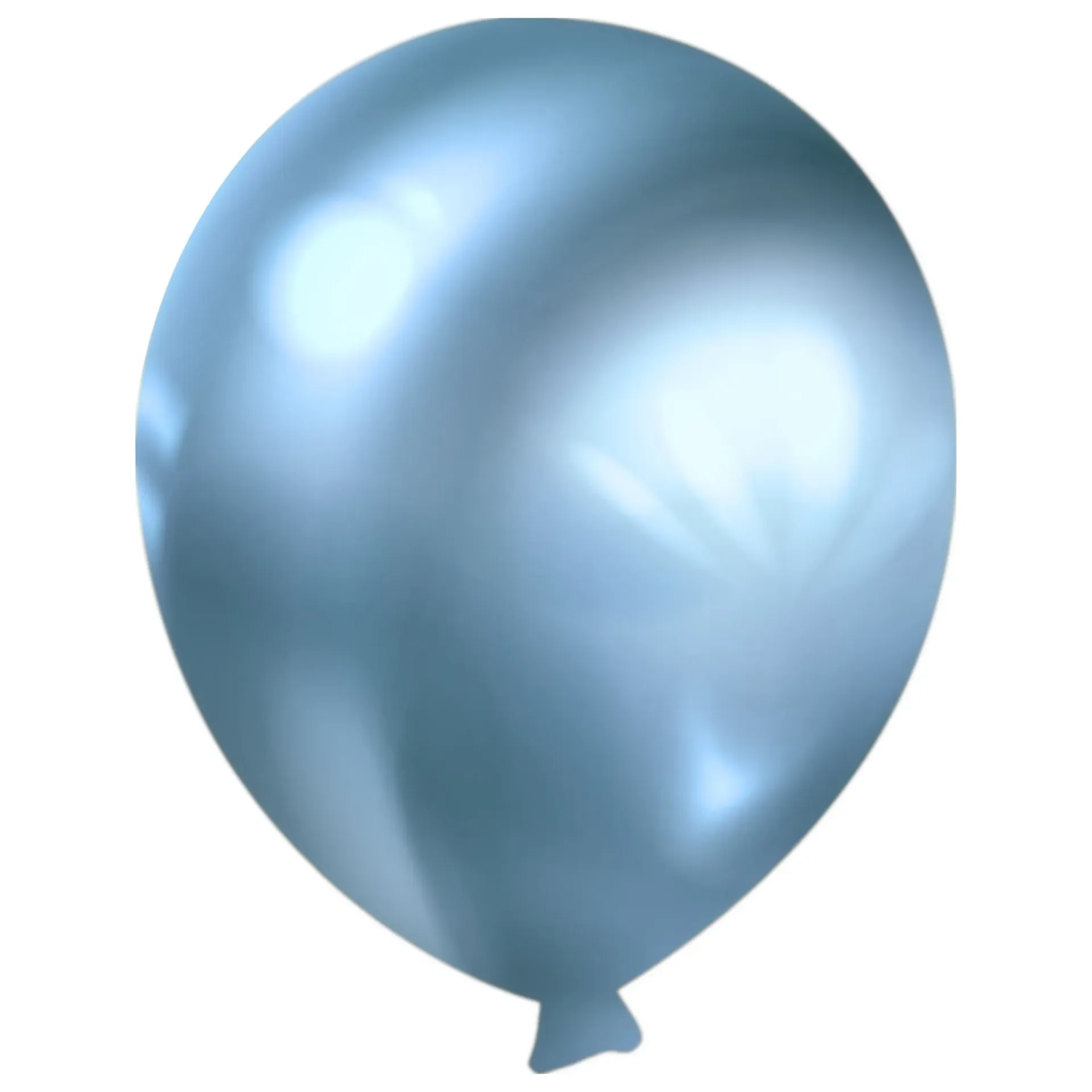 [CL/12.PM.71] Classic Platinum 12" Blue - Latex Balloons