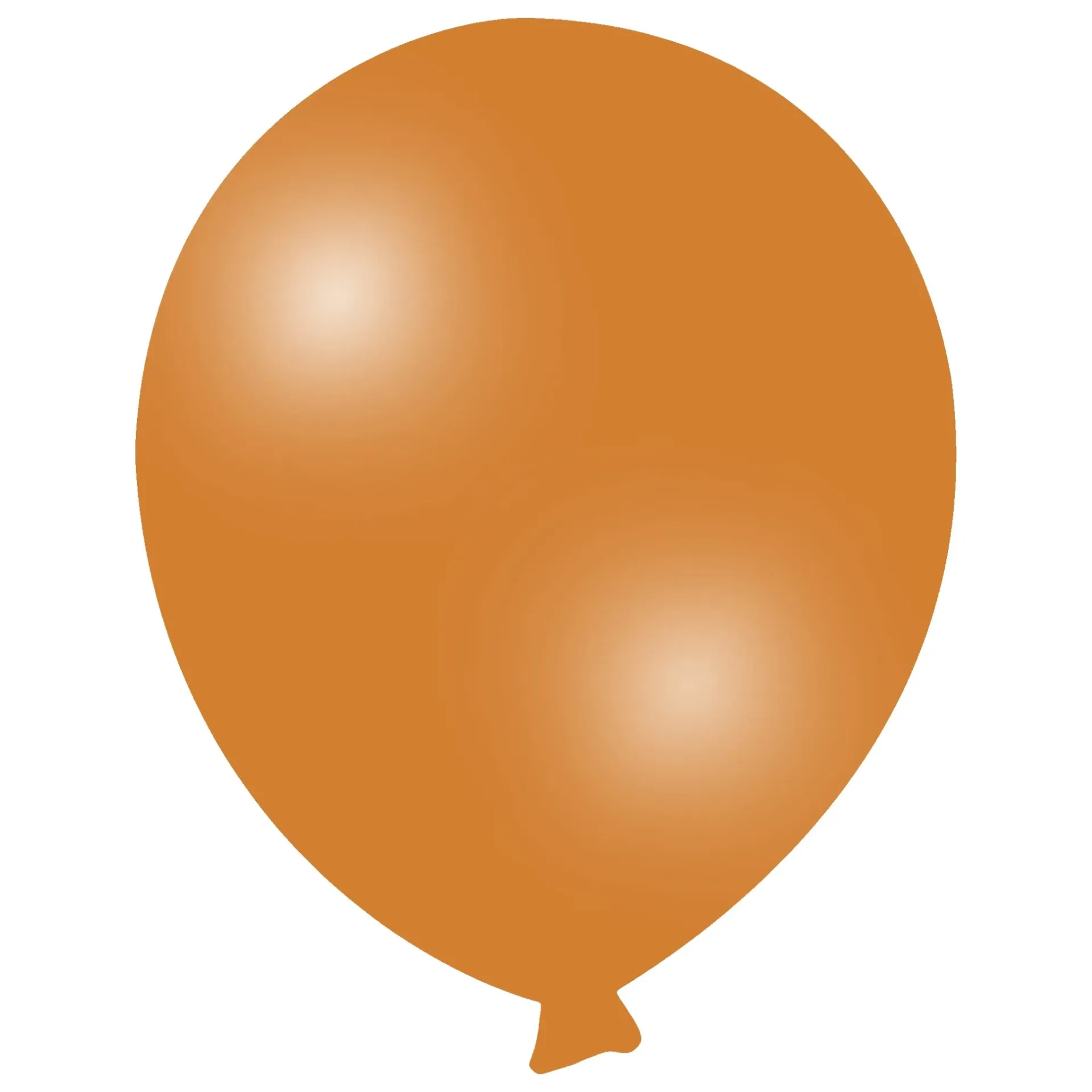 [CL/16.05] Classique Décoratif 16" Orange Pastel - Ballons Latex