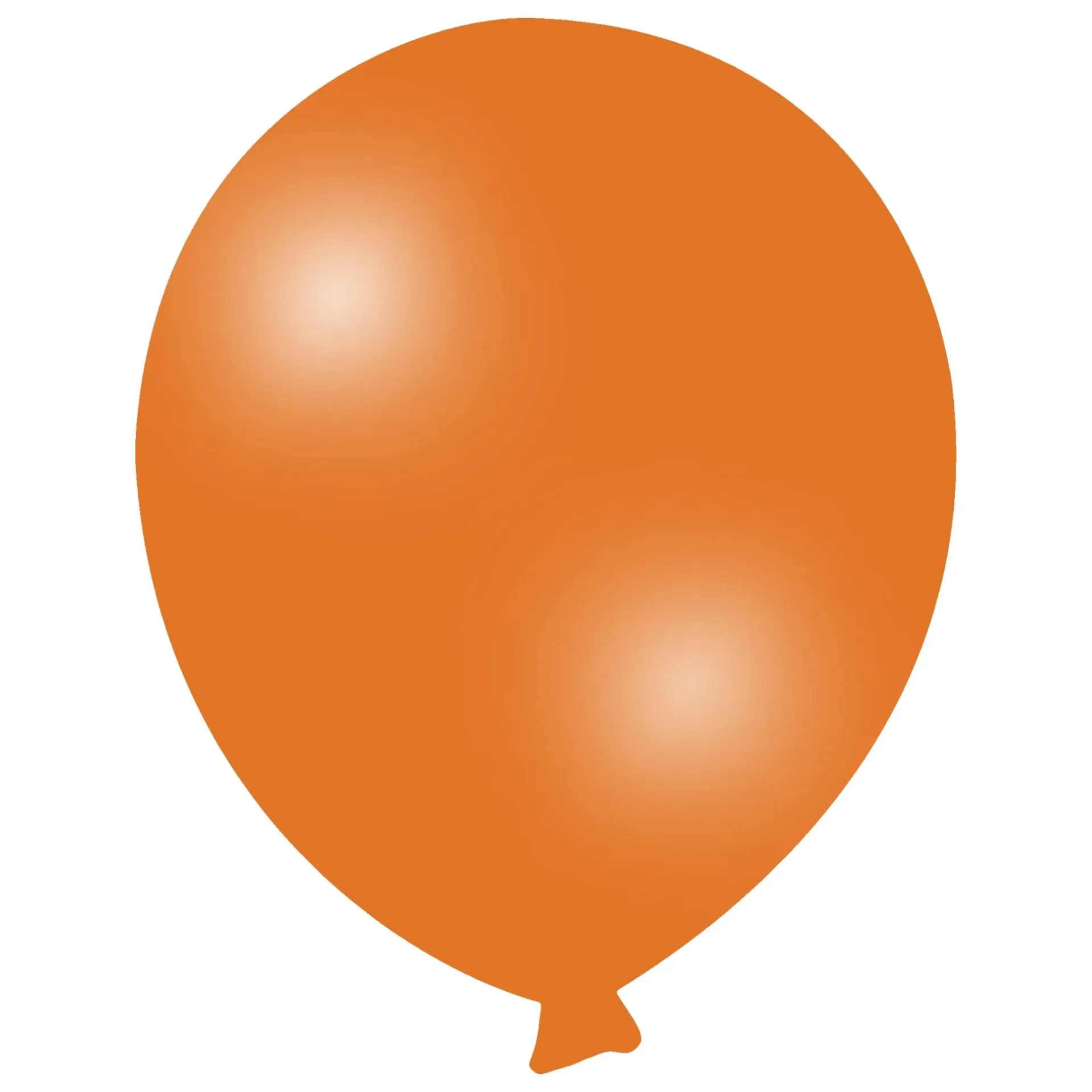 Classique Cristal 24" Orange - Ballons Latex